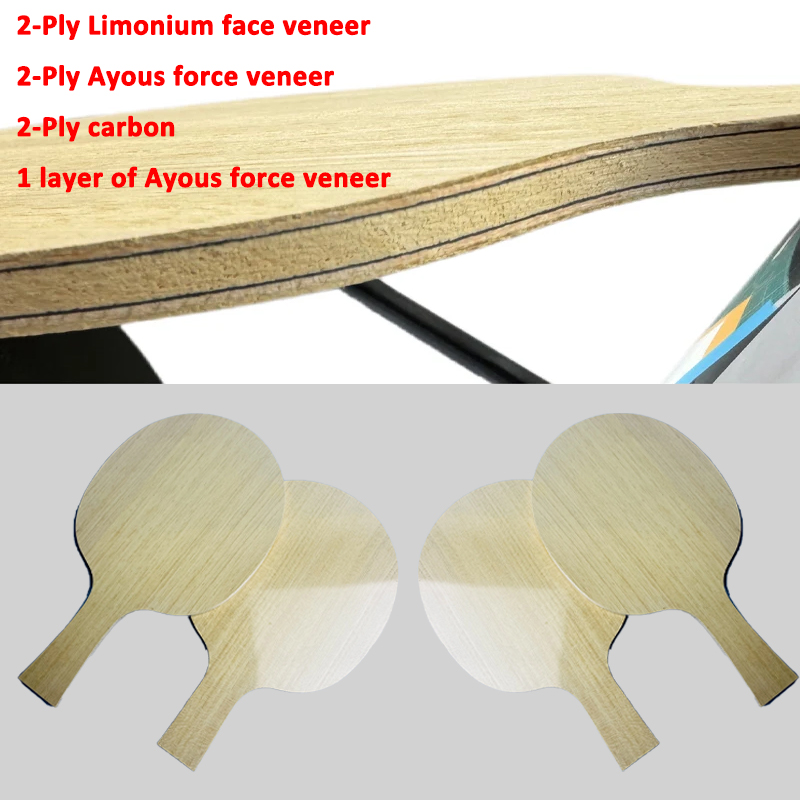 Padel Racket Carbon - Lame de tennis de table avec