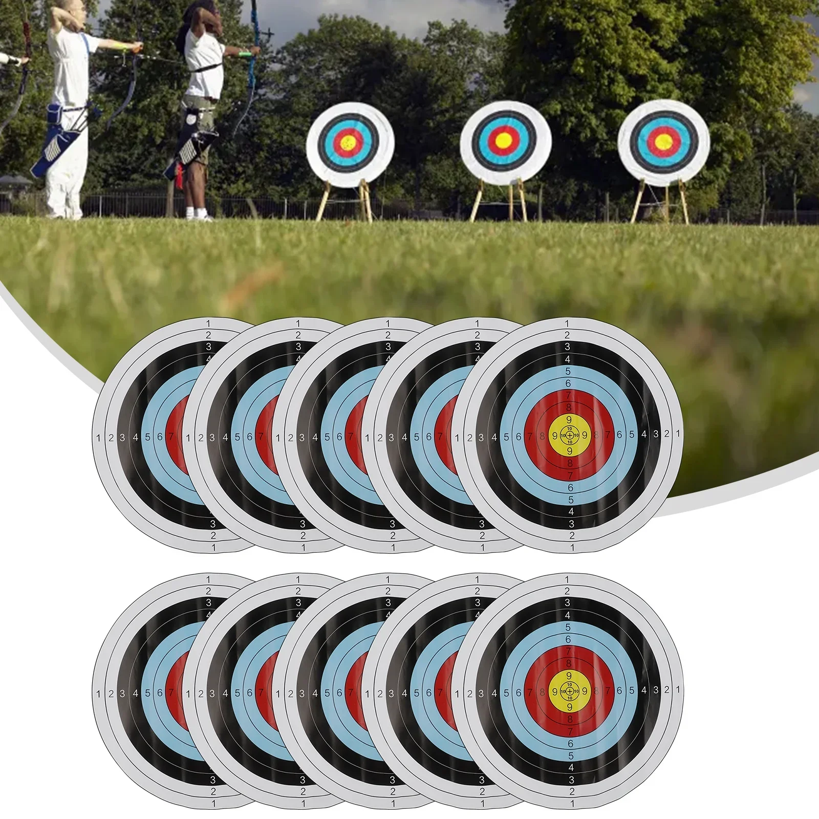 Archery Target Face - Cibles de Tir à l'Arc en