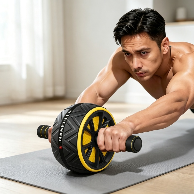Sports Equipment Wholesale - Roue abdominale antidérapante, entraîneur durable pour