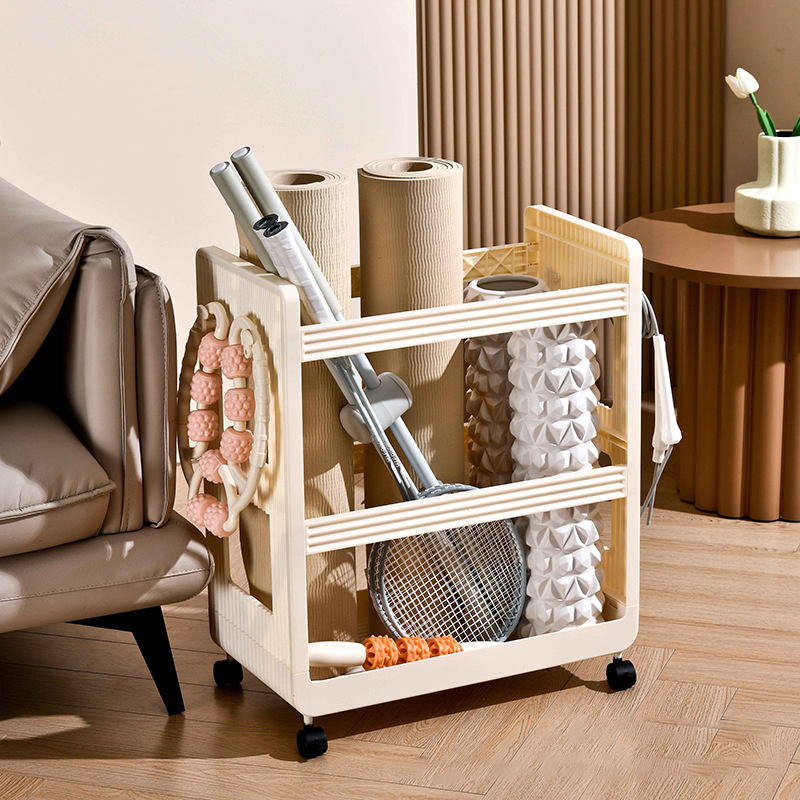 Sports Equipment Storage Rack - Chariot mobile de rangement de fournitures