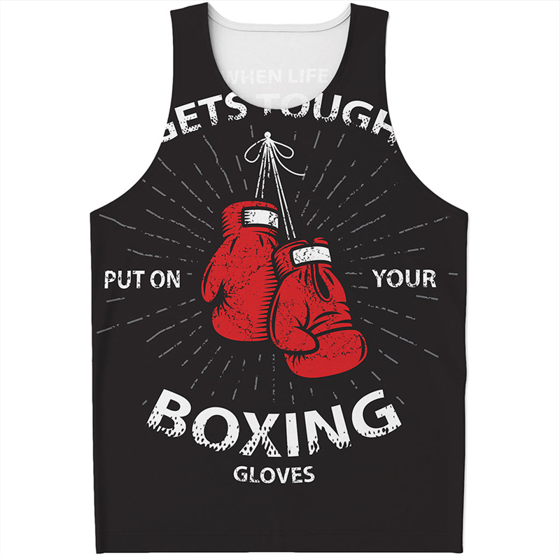 Boxing Glove Set - Gants de boxe College en 3D