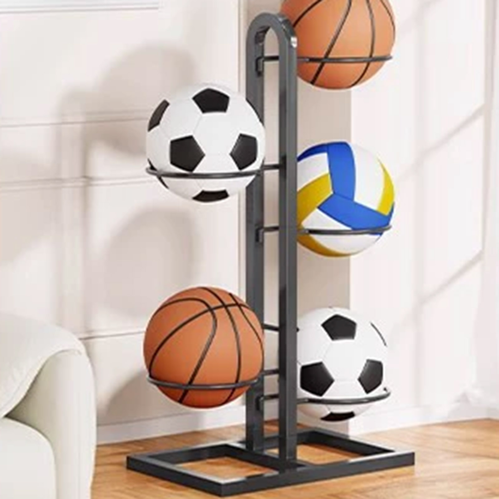 Support de basket-ball pliable - Sports Equipment Storage Rack avis et prix