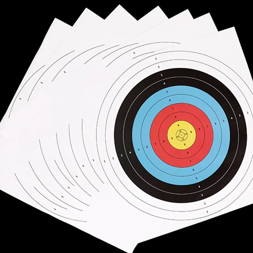 Lot de 10 cibles de tir à l'ar - Archery Target Face avis et prix
